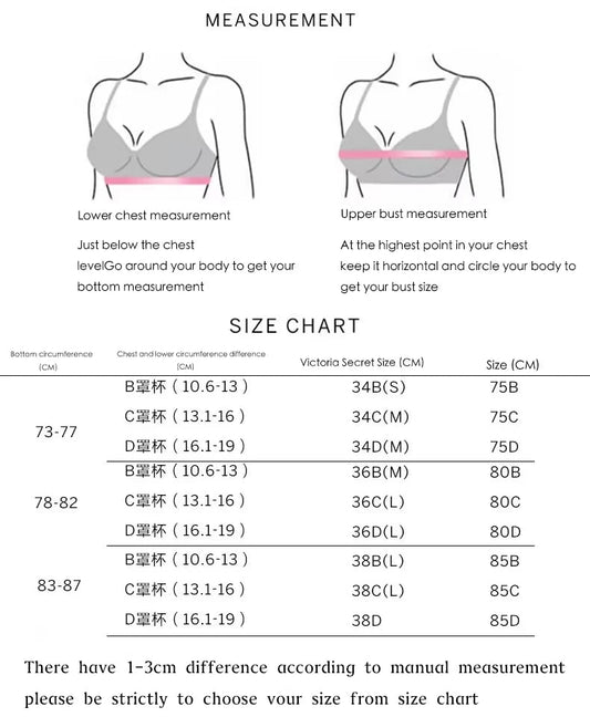 2 Piece Rhinestone Letter Seamless Bra Panties Backless Wireless Set Underwear Push Up Bra luxurious Women Lingerie Set The Clothing Company Sydney
