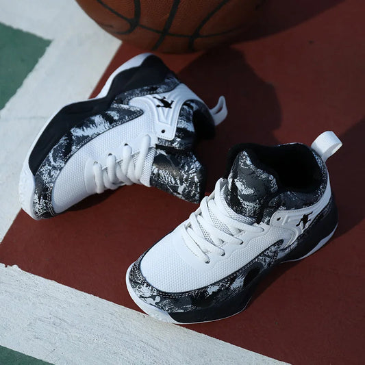 Kids Basketball Shoes Sneakers Non-slip Children Sports Boys Girls Trainer Shoes The Clothing Company Sydney
