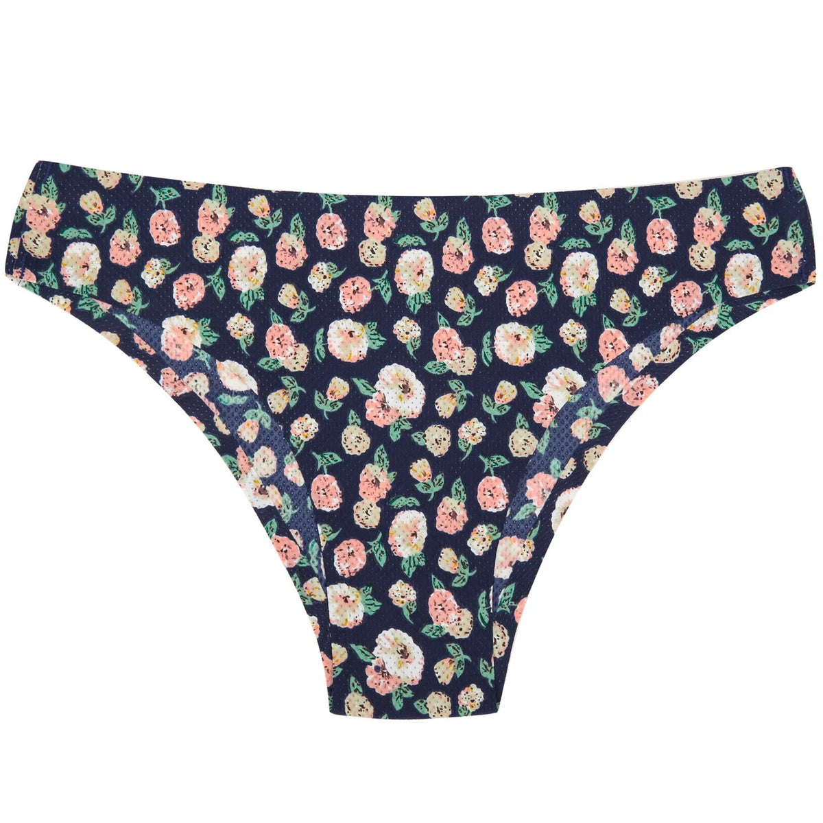 Floral print leopard seamless women's G-string lingerie by The Clothing Company Sydney, featuring comfortable thong underwear.