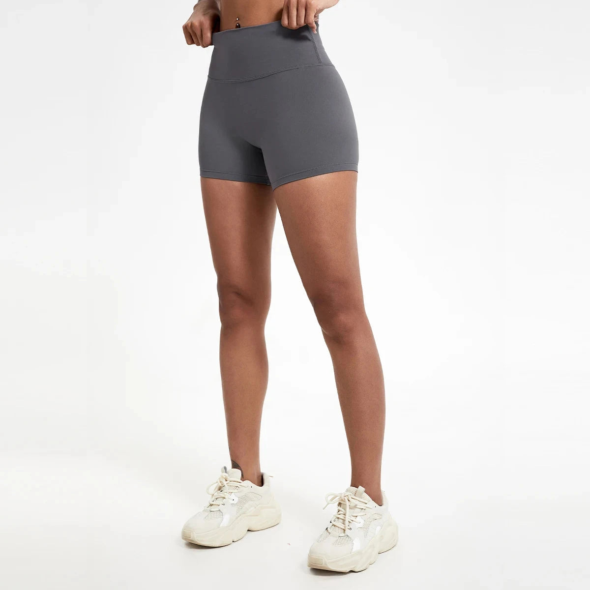 Women's high waist fitness leggings from The Clothing Company Sydney, designed for running, yoga, and workout activities.