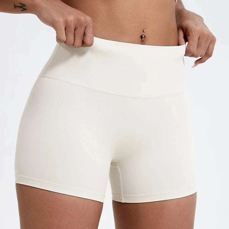 Women's high waist fitness leggings and workout shorts by The Clothing Company Sydney, designed for running and yoga.