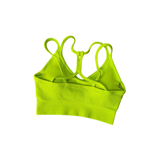 Women's running shockproof summer Bralette quick drying back fitness bra vest training Yoga Sports bra The Clothing Company Sydney