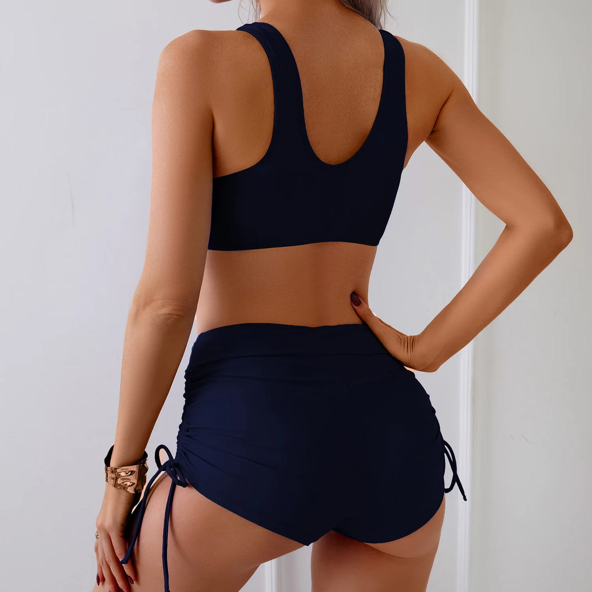 2 Piece Swimsuits Tankini Set Swimwear Push Up Two-Piece Bathing Suit Swimming Suit Beachwear - The Clothing Company Sydney