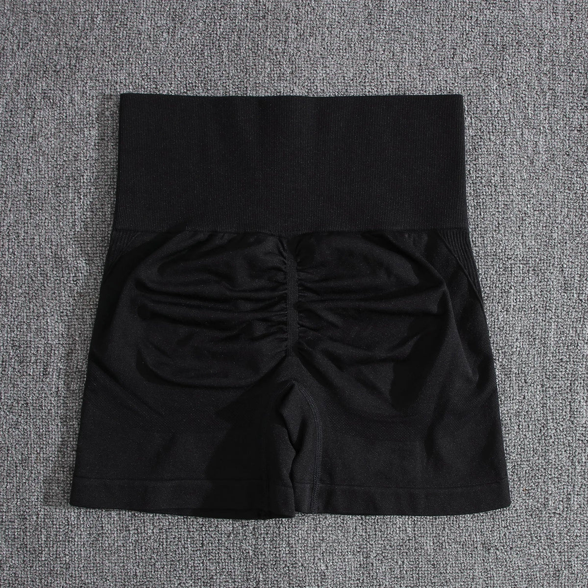 Women's tie dye gym shorts by The Clothing Company Sydney, high waist, seamless push-up fitness bike shorts for summer outdoors.