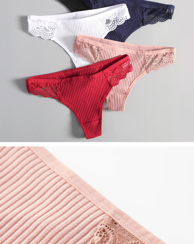 3 Pack Cotton Mix Antibacterial Women's Panties G-string Quick Drying Soft Underwear Breathable Panty The Clothing Company Sydney