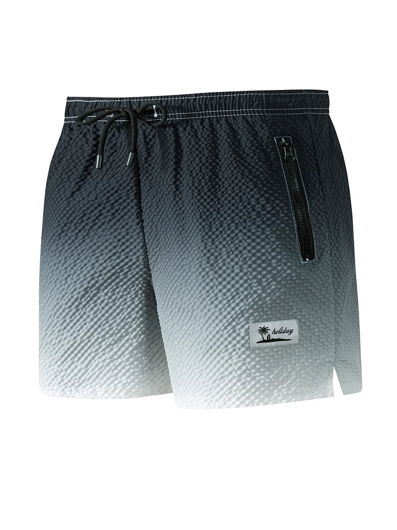 Men's beach mesh liner summer casual board shorts with zipper pockets, quick-dry swim trunks by The Clothing Company Sydney.