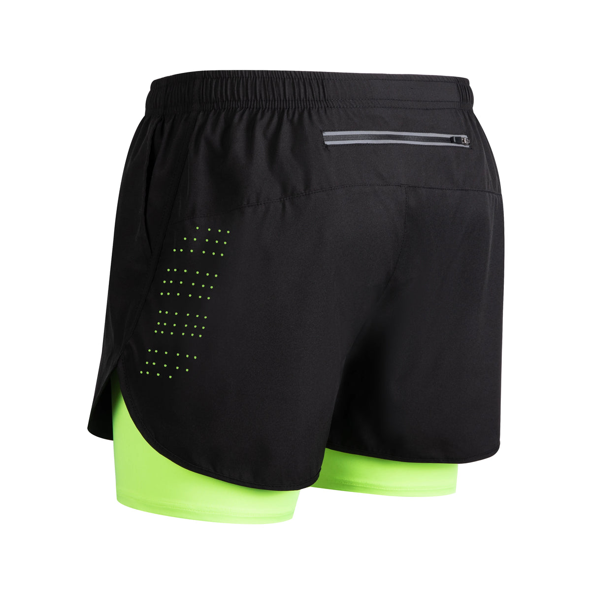 Men's lightweight fitness running shorts by The Clothing Company Sydney with breathable fabric, liner pockets, towel loop, and quick-dry design