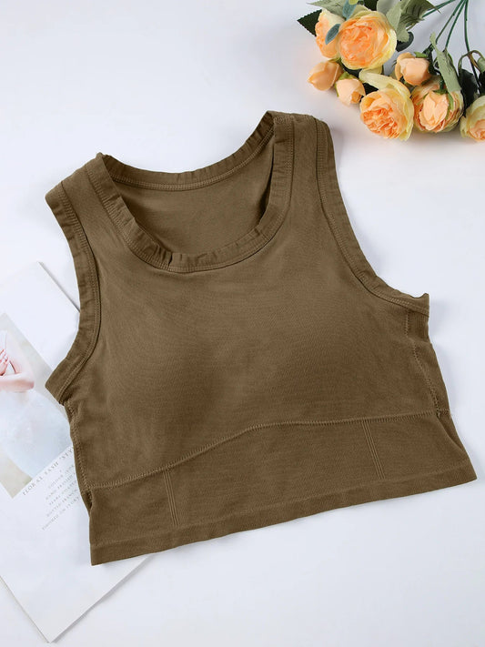 2 Pack Sports Bra Women Sleeveless Vest Beautiful Slim Tube Top Underwear With Bra Pads Undershirt Elastic Bralette Crop Top The Clothing Company Sydney