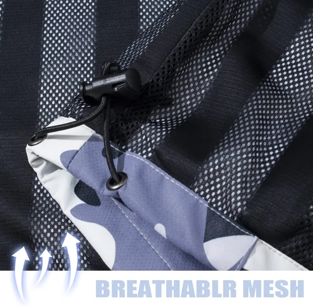 Lightweight Windbreaker Mens Mesh Lined Waterproof Rain Jacket Outdoor Fishing Hiking Jacket with Detachable Hood The Clothing Company Sydney
