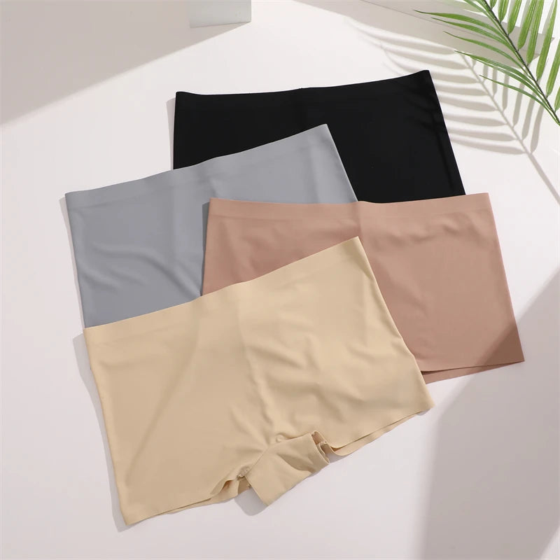 Women's Seamless Panties Sports Boxers Underwear Briefs Lingerie Intimate Underpants Boyshorts