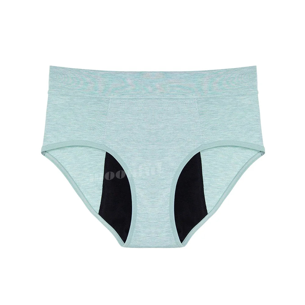Women's Absorbent Menstrual Panties High Waist Bamboo Fiber Leakproof Menstruation Period Underwear The Clothing Company Sydney