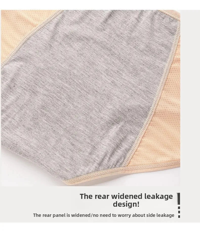 Plus size mesh period underwear for women by The Clothing Company Sydney, mid-waist leak-proof menstrual panties.