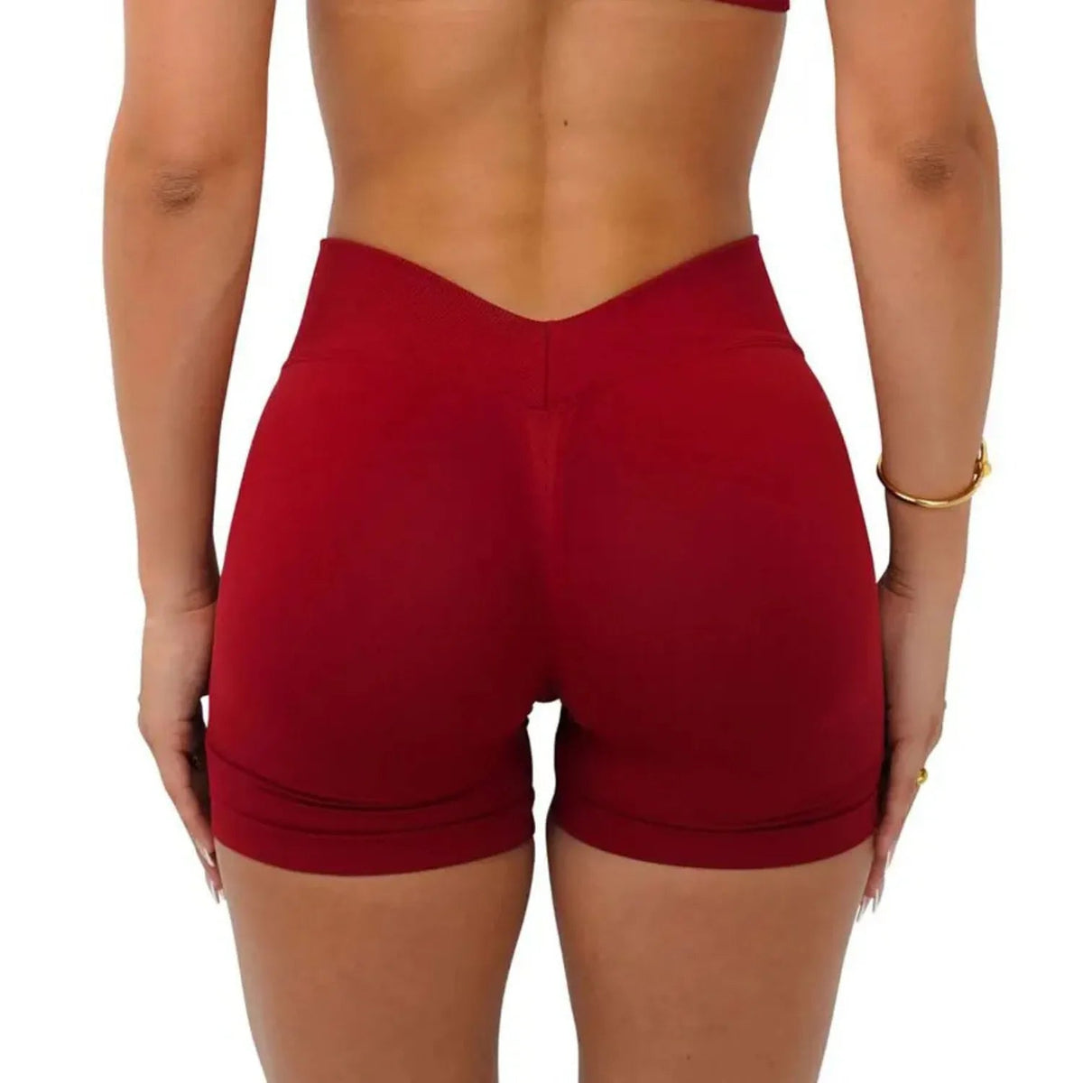 Women's Gym V Waist High Waist Fitness Training Yoga Clothing Running Workout Leggings Cycling Sports Shorts The Clothing Company Sydney