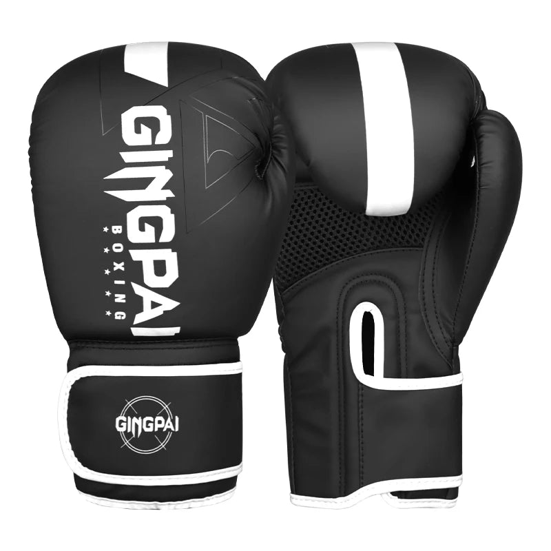 Adult and kids PU boxing gloves for Muay Thai, MMA, kickboxing, and training