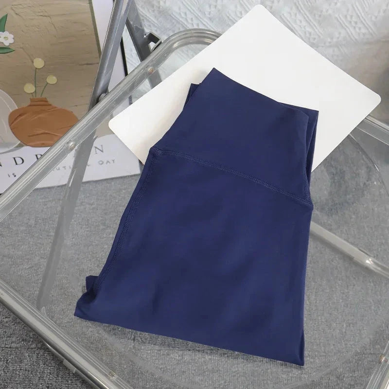 High waist breathable yoga leggings by The Clothing Company Sydney, designed for fitness, running, cycling, and workout activities.