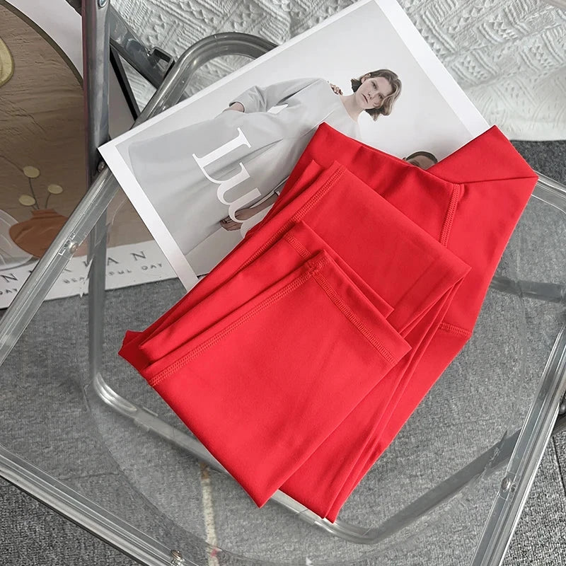 High waist breathable yoga leggings from The Clothing Company Sydney, designed for fitness, running, cycling, and workout activities.