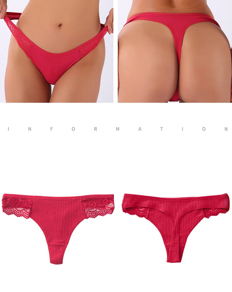 3 Pack Cotton Mix Antibacterial Women's Panties G-string Quick Drying Soft Underwear Breathable Panty The Clothing Company Sydney