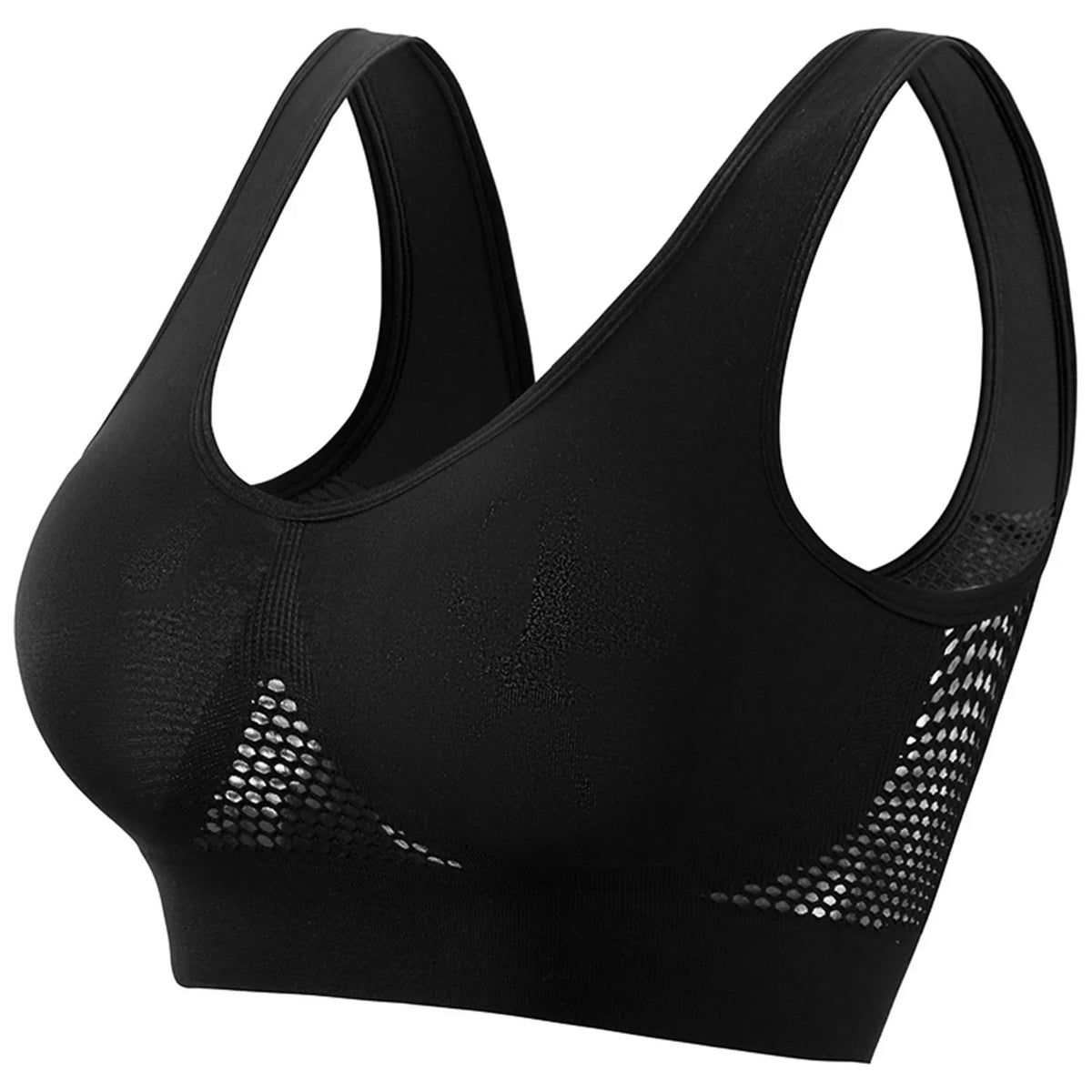 Shockproof sports bra from The Clothing Company Sydney with high support and stylish design, ideal for active fitness wear.