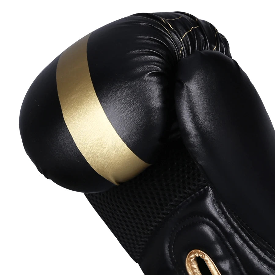 Adults and kids PU Muay Thai boxing gloves for MMA, kickboxing, and training