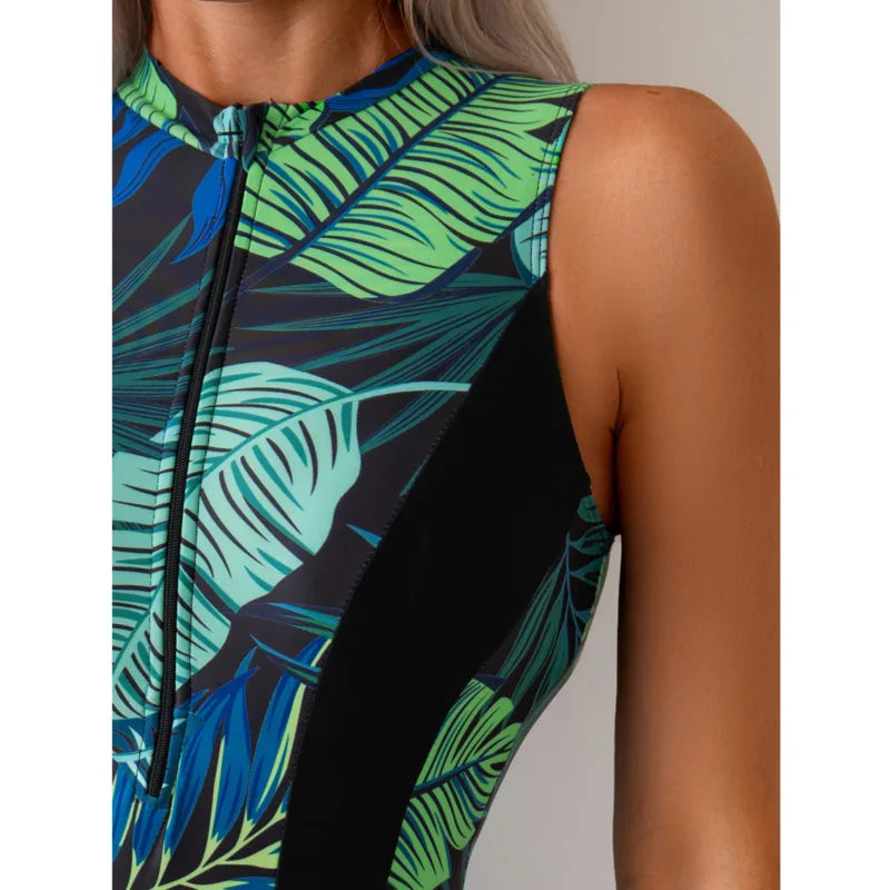 Plus size one-piece swimsuit by The Clothing Company Sydney with push-up design, ideal for beachwear and swimming.