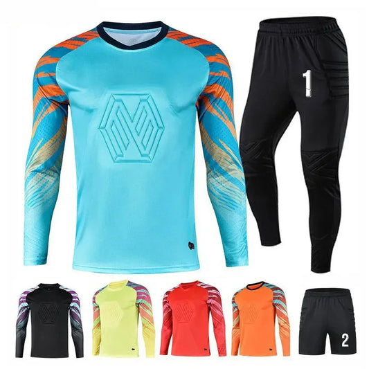 Adult Kids Football Goalkeeper Jerseys Tracksuit Custom Men Women Soccer Goalie Tracksuit Long Sleeve Uniform Outfit The Clothing Company Sydney