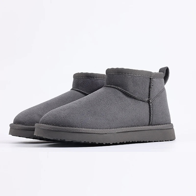 Women’s classic snow boots by The Clothing Company Sydney, warm ankle-length footwear with a stylish short design.