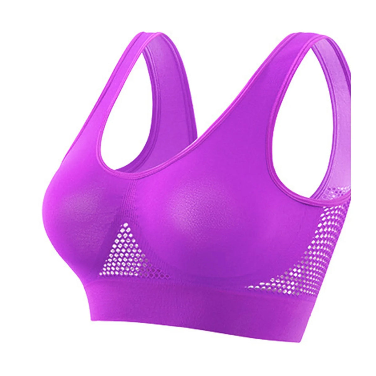 Shockproof sports bra by The Clothing Company Sydney, high support, anti-sag, stylish fitness bra with shockproof design.
