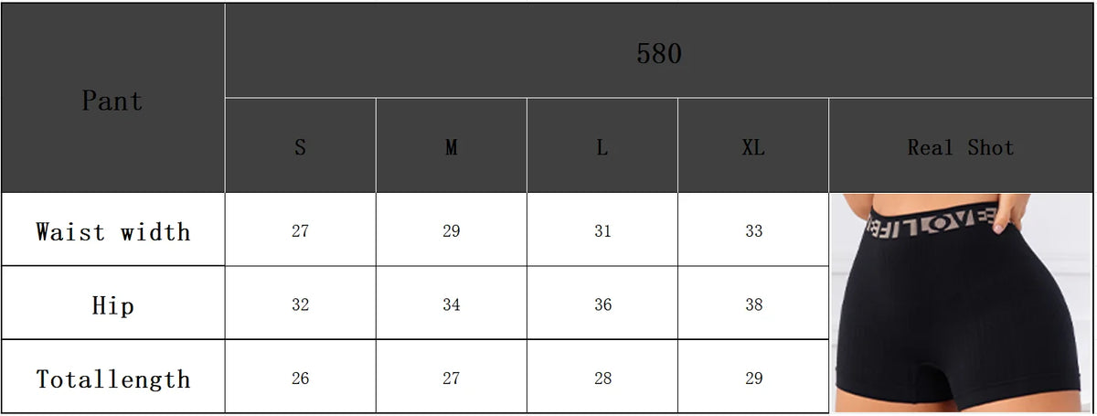 Ribbed Yoga Seamless High Waist Elastic Breathable Quick Dry Fitness Running Casual Sports Bike Shorts for Women