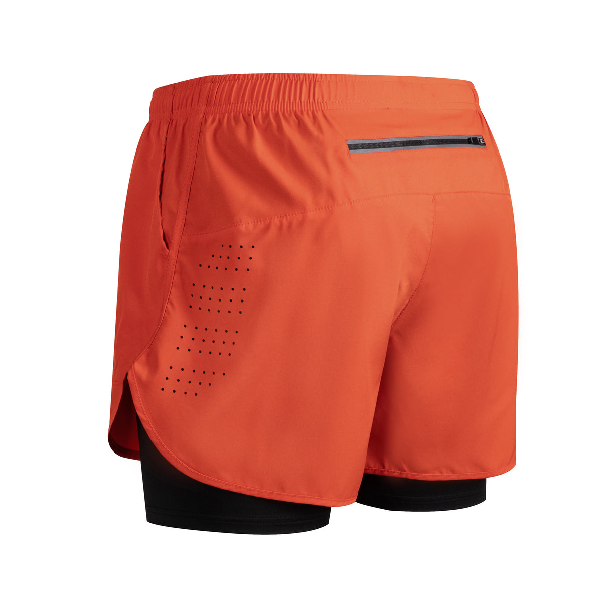 Men's Gym Running Shorts with Liner Pockets Towel Loop Quick Dry Lightweight Workout Men's Breathable Athletic Sport Shorts
