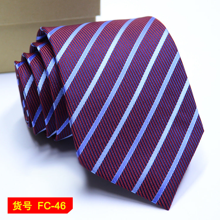 Men's Jacquard floral and solid neckties from The Clothing Company Sydney, showcasing elegant patterned and plain tie designs.