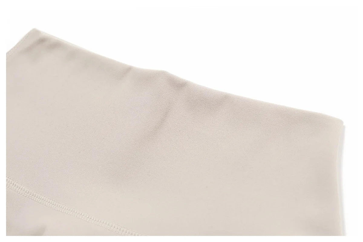 Women’s high-waist fitness cycling shorts by The Clothing Company Sydney, quick-dry soft fabric, ideal for yoga and training.