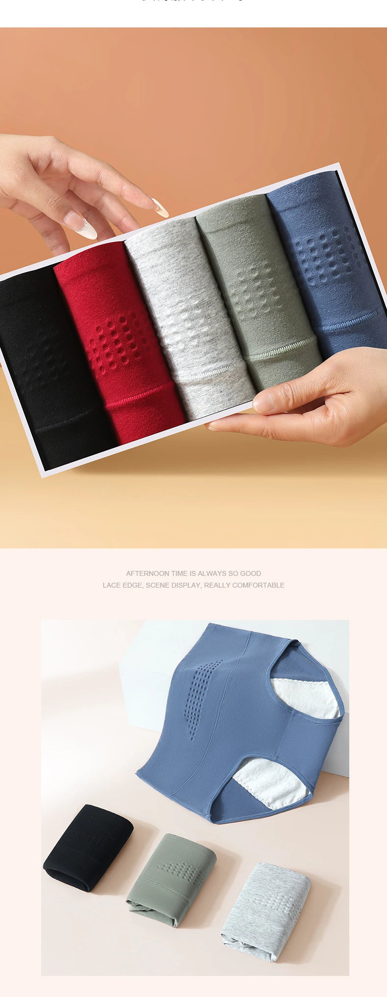 5 pack Menstrual Womens Panties Widen Period Pants Leak Proof Physiological High Waist Underwear Cotton Plus Size Female Briefs The Clothing Company Sydney