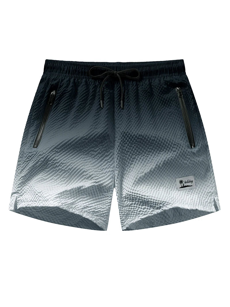 Men's beach mesh liner summer board shorts with zipper pockets, quick-dry swim trunks by The Clothing Company Sydney.