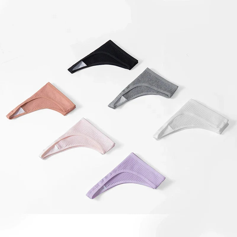 10 Piece Women's Panties Cotton Striped Underwear Sports Thongs Lingerie Soft Comfortable G-Strings Hot T-Backs The Clothing Company Sydney