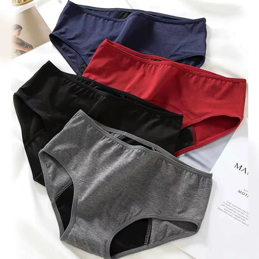 Menstrual Period Underwear for Women Mid Waist Postpartum Ladies Panties Menstrual Leak proof Bikini Bottoms Briefs The Clothing Company Sydney