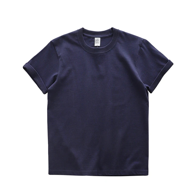 Men's oversized 280gsm heavy cotton T-shirt in white, casual short sleeve tee from The Clothing Company Sydney.