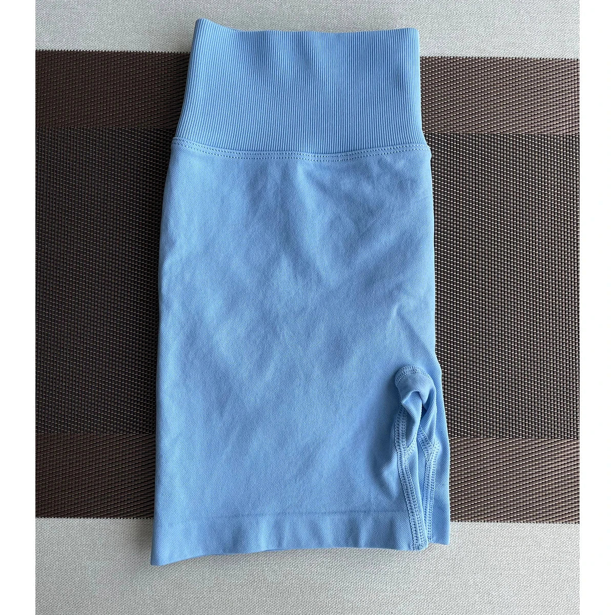 Solid seamless half pants for women, soft fitness gym and yoga shorts by The Clothing Company Sydney, suitable for running and cycling.