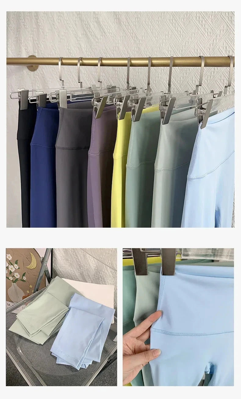 High waist breathable yoga leggings from The Clothing Company Sydney, quick-drying fitness pants for running, cycling, and workout sessions.