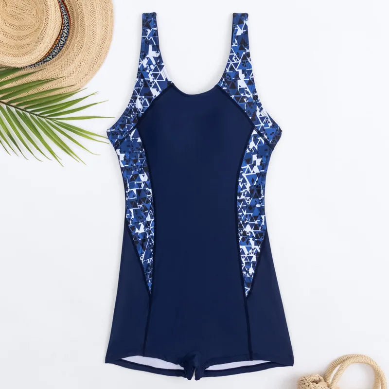 Women's one-piece swimsuit by The Clothing Company Sydney, closed-body sports swimwear for swimming and beachwear