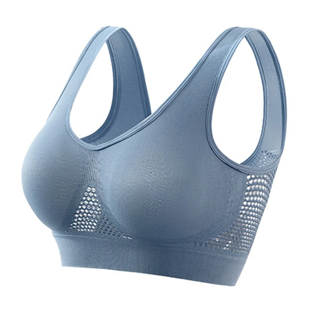 Shockproof sports bra by The Clothing Company Sydney, high support fitness bra with anti-sag design and stylish look.