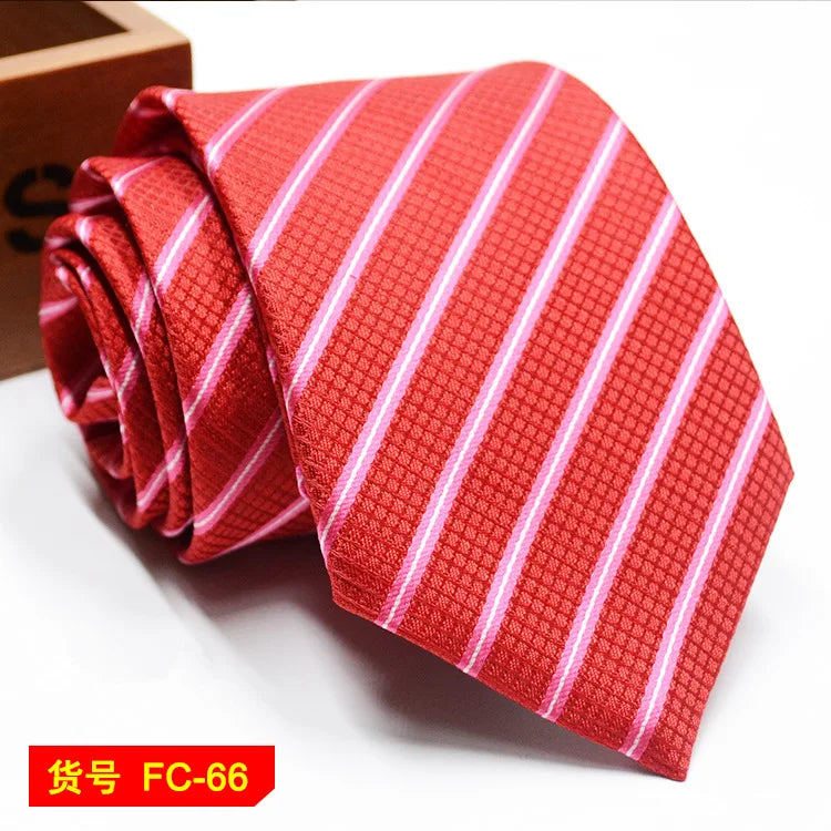 Men's Jacquard floral and solid neckties from The Clothing Company Sydney, showcasing intricate patterns and classic designs.