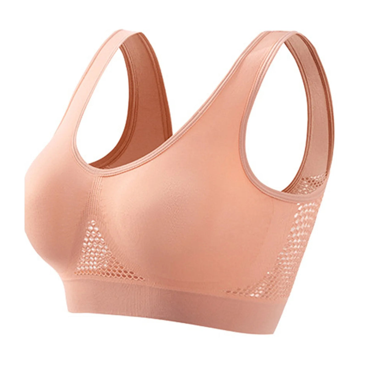 Shockproof sports bra by The Clothing Company Sydney, high support fitness bra with anti-sag design and stylish look.