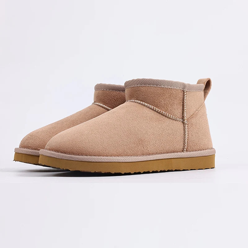 Women’s classic snow boots by The Clothing Company Sydney, warm ankle-length winter footwear with a stylish short design.