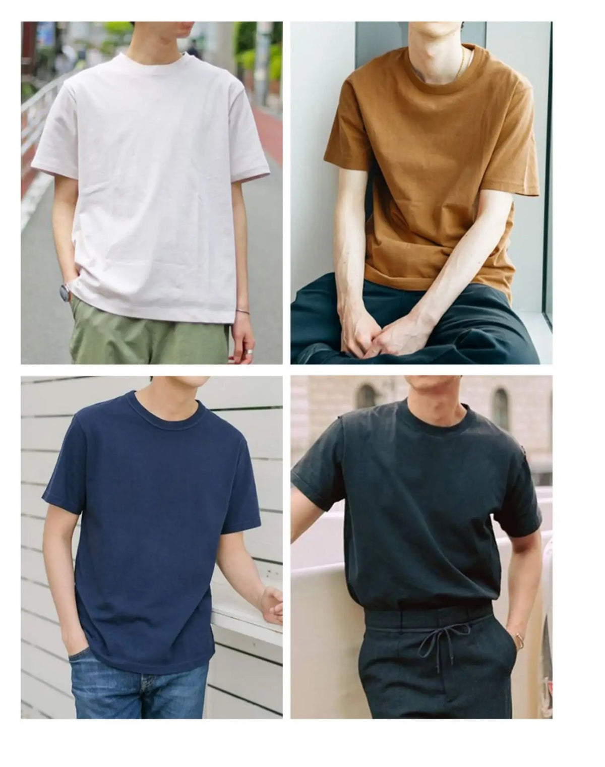 Men's oversized 280gsm heavy cotton summer T-shirt from The Clothing Company Sydney, short sleeve casual tee.
