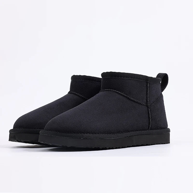 Women’s classic snow boots from The Clothing Company Sydney, short ankle style with warm lining and rugged winter sole.