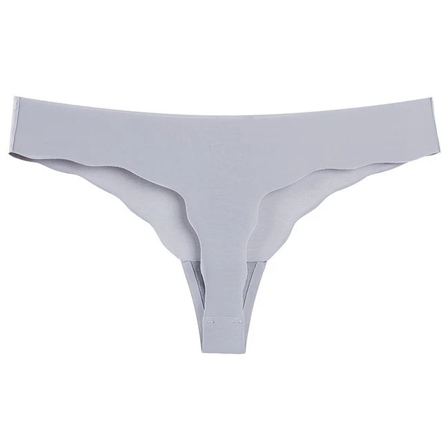 Floral print leopard seamless women's G-string lingerie by The Clothing Company Sydney, featuring delicate floral and animal print details.