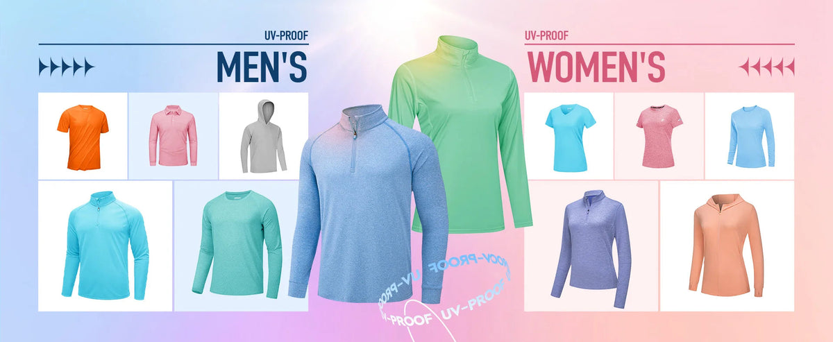 Women's UPF 50+ quick-dry long sleeve T-shirt by The Clothing Company Sydney, ideal for sun protection and outdoor activities.