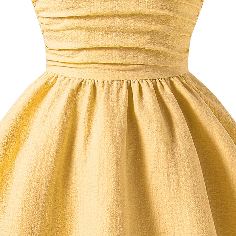 Pink tiered sling princess dress for kids, by The Clothing Company Sydney, featuring sweet style for tween girls' birthday parties.