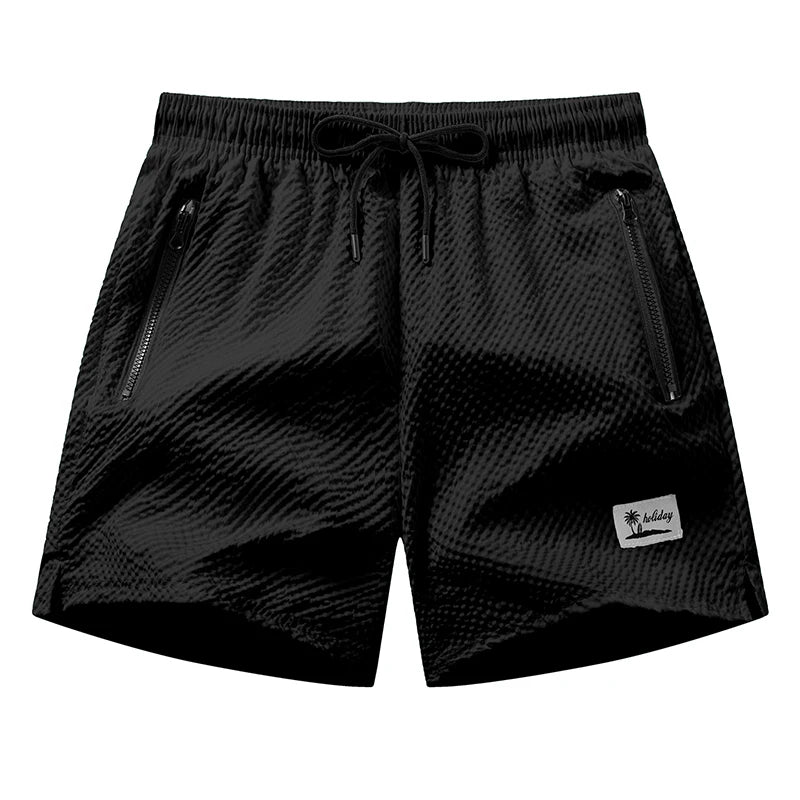 Men's beach mesh liner swim shorts with zipper pockets, quick-dry fabric, casual summer board shorts by The Clothing Company Sydney