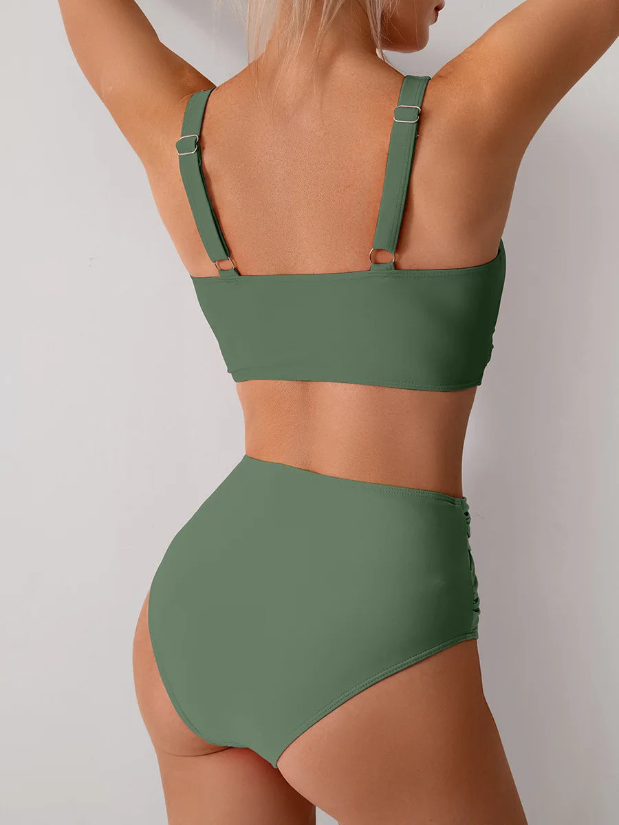 2 Piece Bikinis Push Up Swimsuits Beach Swim Wear Bathing Suits High Waist Bikini Set The Clothing Company Sydney